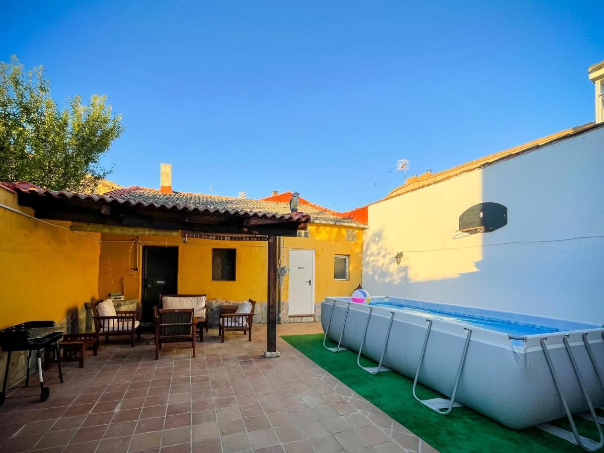 Medina de Ríoseco Casa El Arrabal, Casa Con Chimenea, Piscina Y Patioヴィラ エクステリア 写真