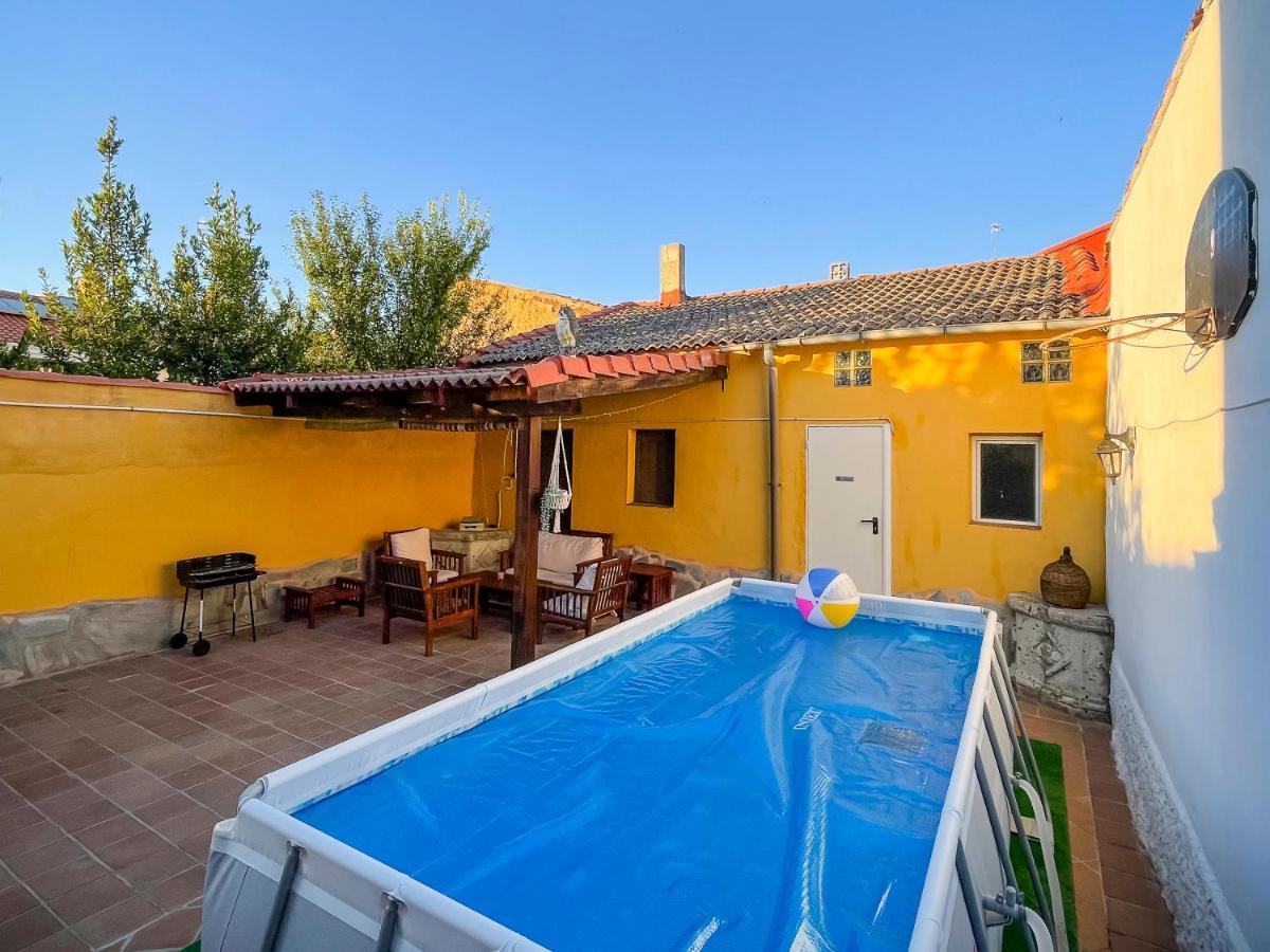 Medina de Ríoseco Casa El Arrabal, Casa Con Chimenea, Piscina Y Patioヴィラ エクステリア 写真